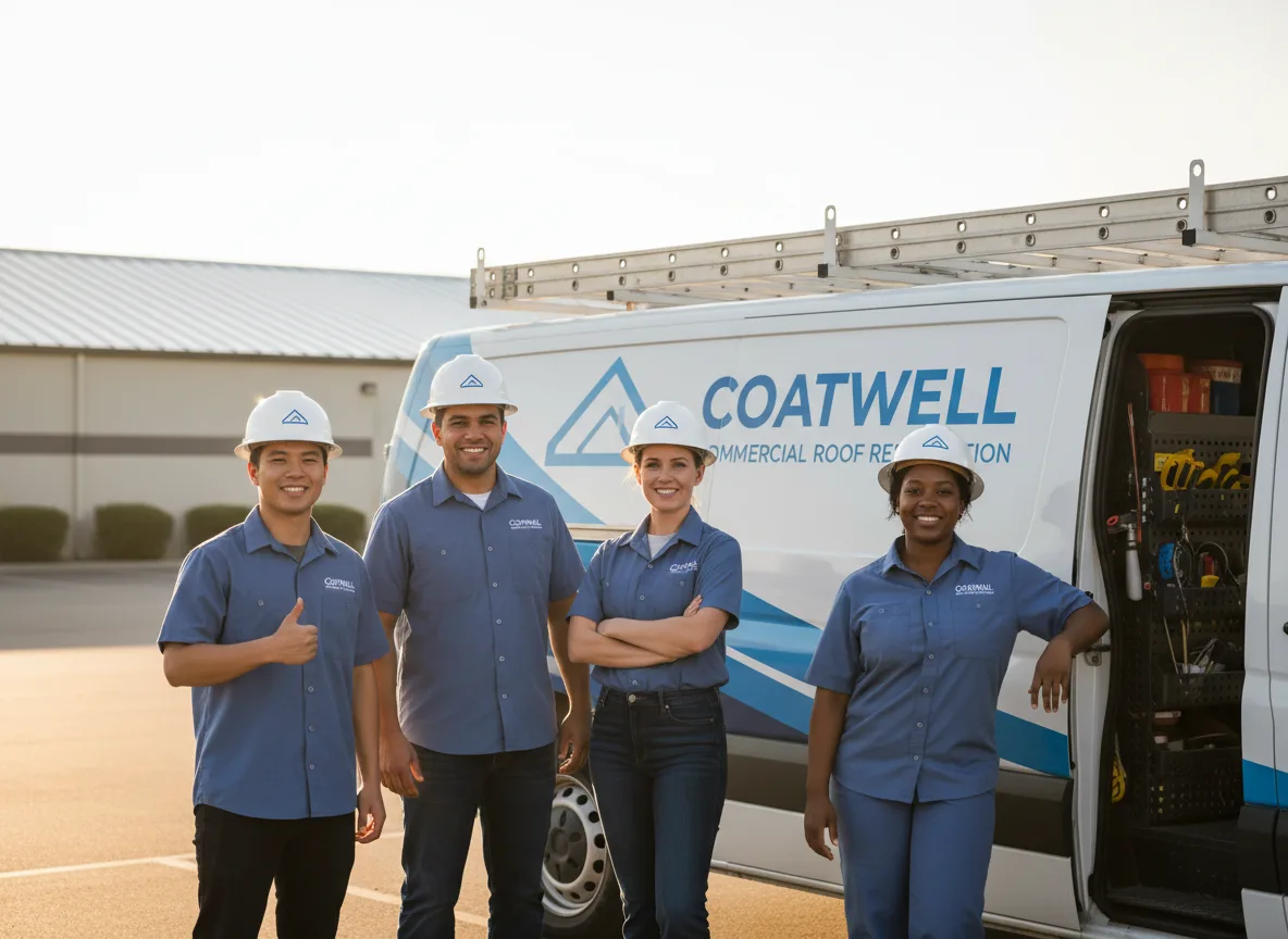 Commercial roof coating company in Toutle, WA